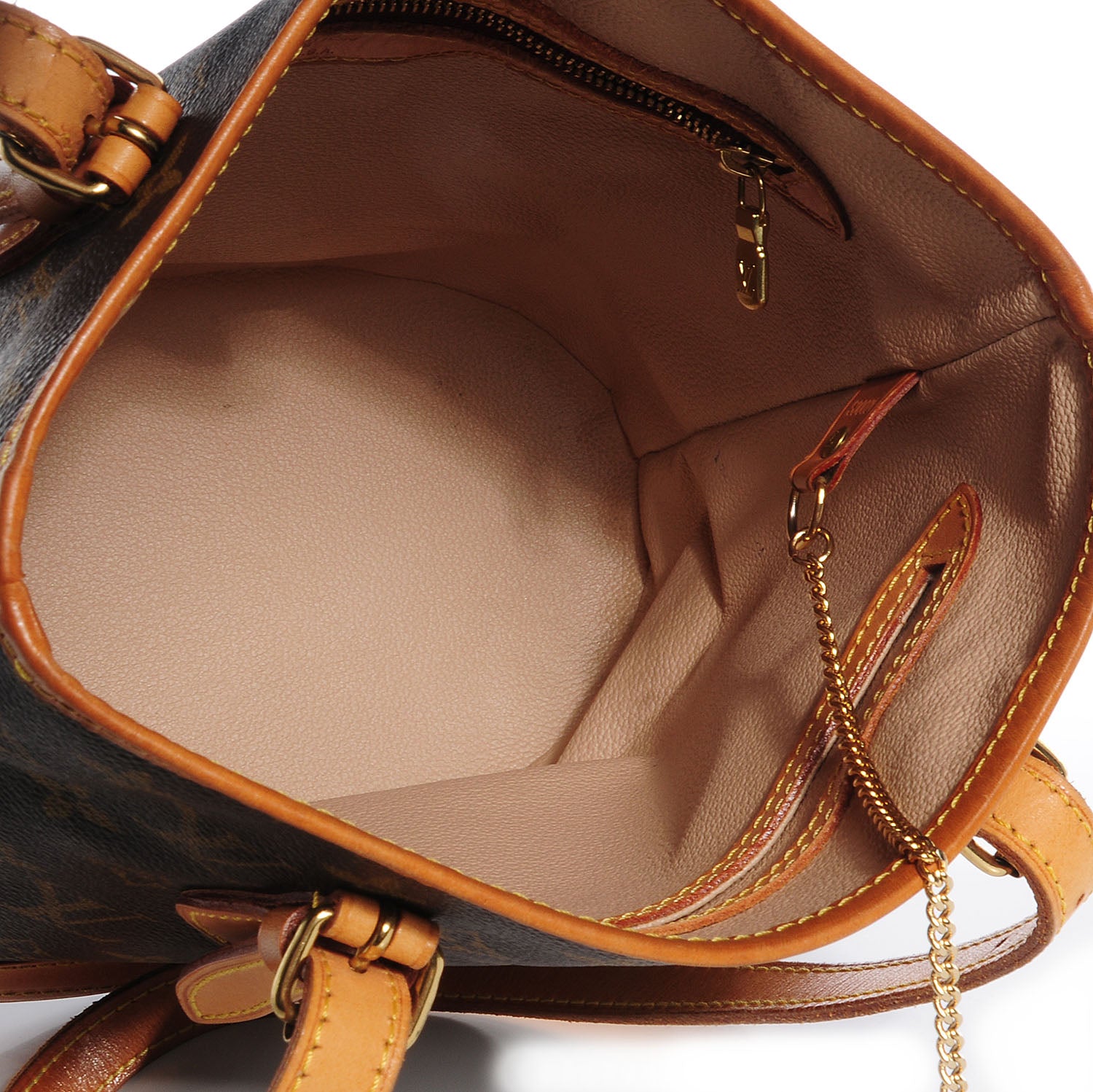 Louis Vuitton Monogram Petit Bucket 23 5 of 9