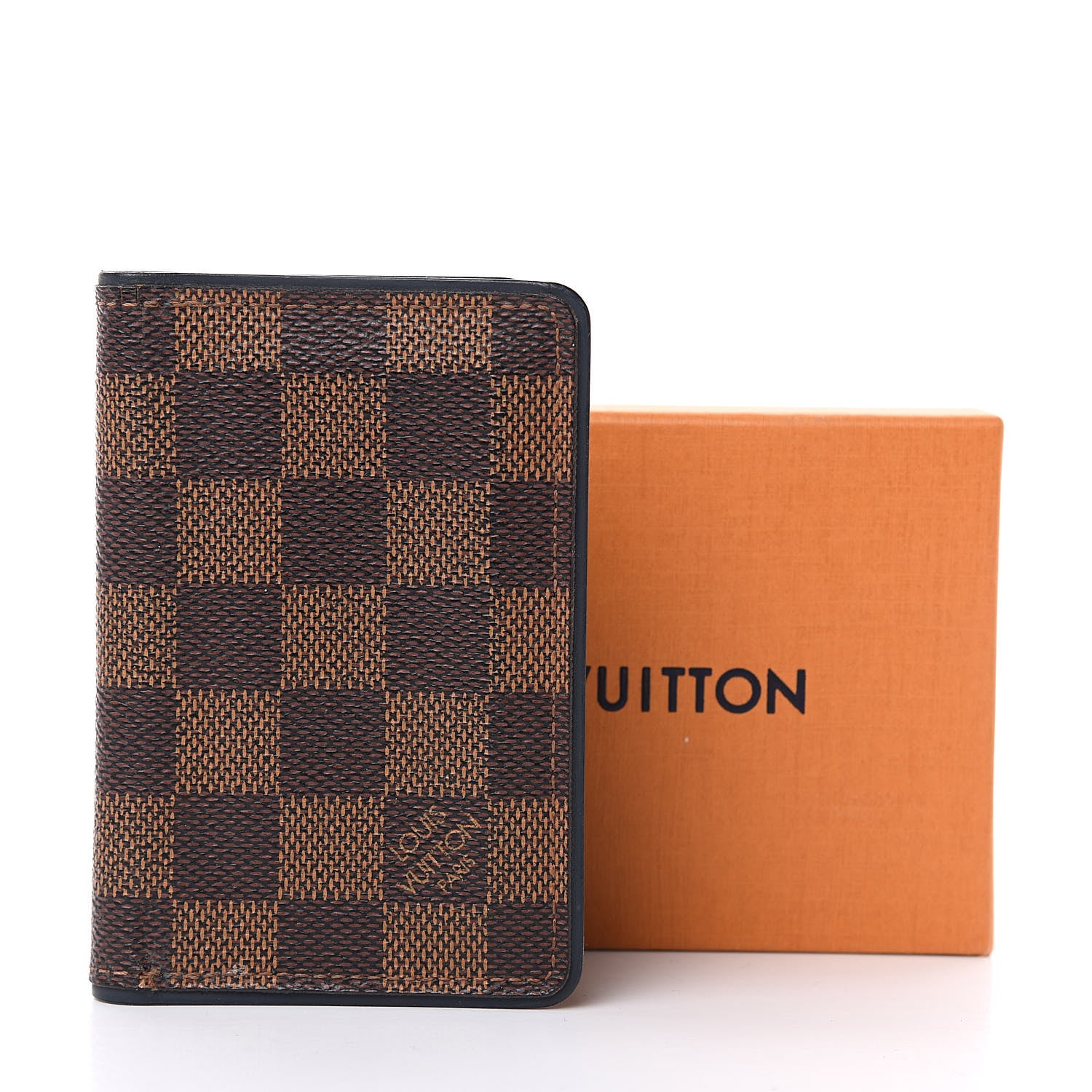 Louis Vuitton Damier Ebene Pocket Organizer NM Blue 11 of 11