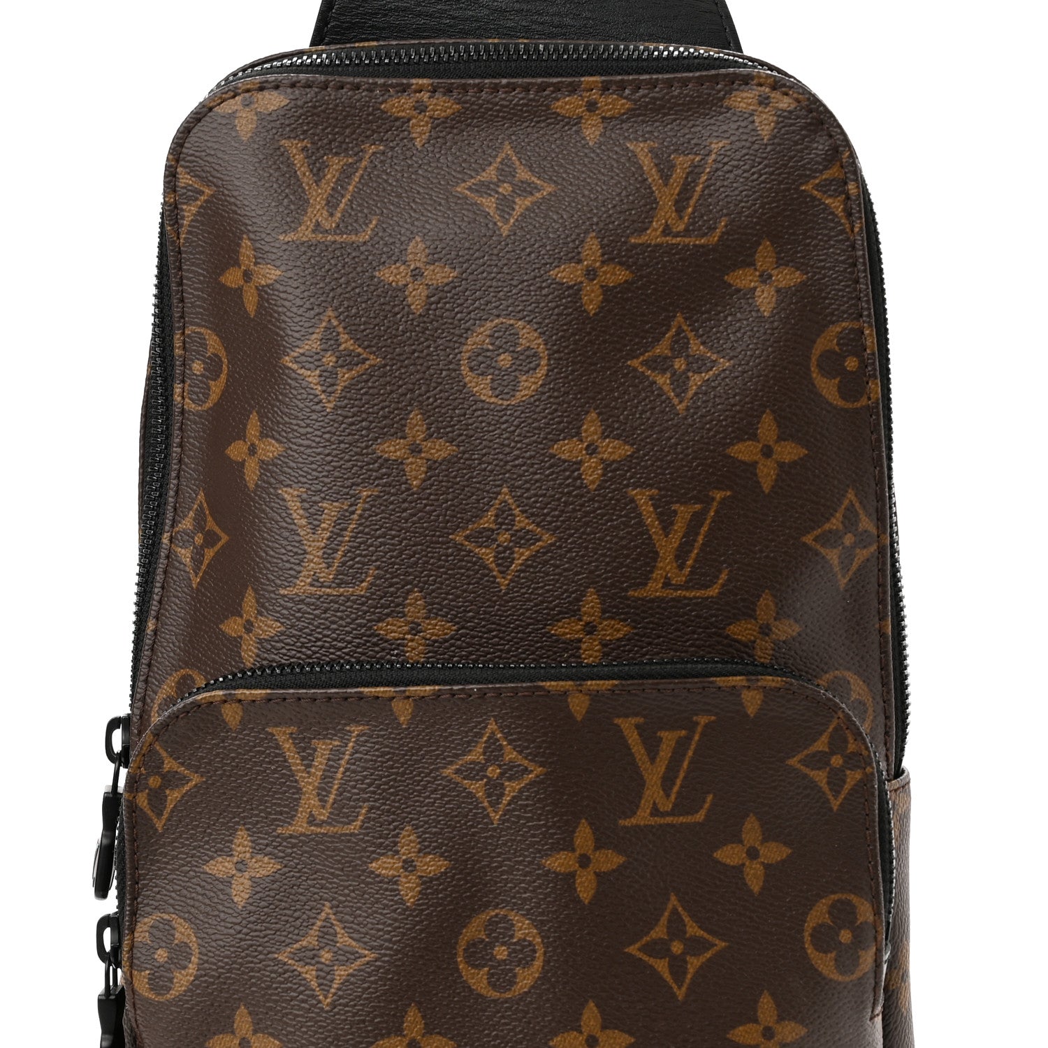 Louis Vuitton Monogram Macassar Avenue Sling Bag 8 of 10
