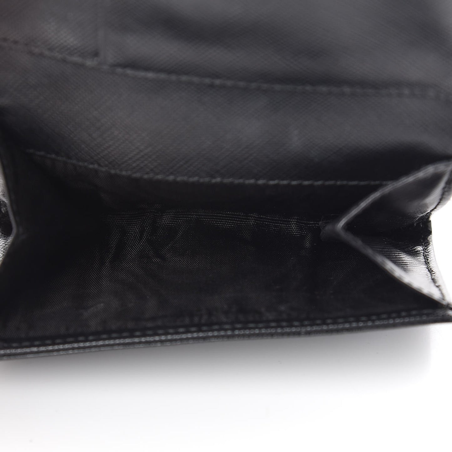 Tessuto Nylon Card Holder Black