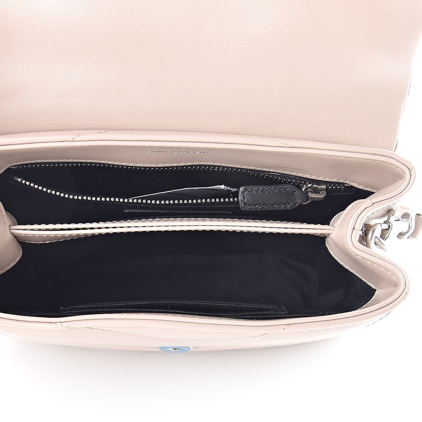 Calfskin Y Quilted Monogram Toy Loulou Satchel Light Natural