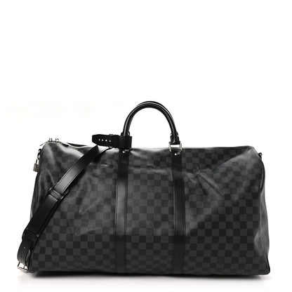 Louis Vuitton Damier Graphite Keepall Bandouliere 55 1 of 11