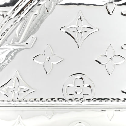 Louis Vuitton Monogram Miroir Pochette Twin Silver 7 of 10