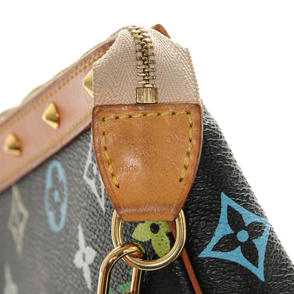 Louis Vuitton Monogram Multicolor Pochette Accessories Black 6 of 6