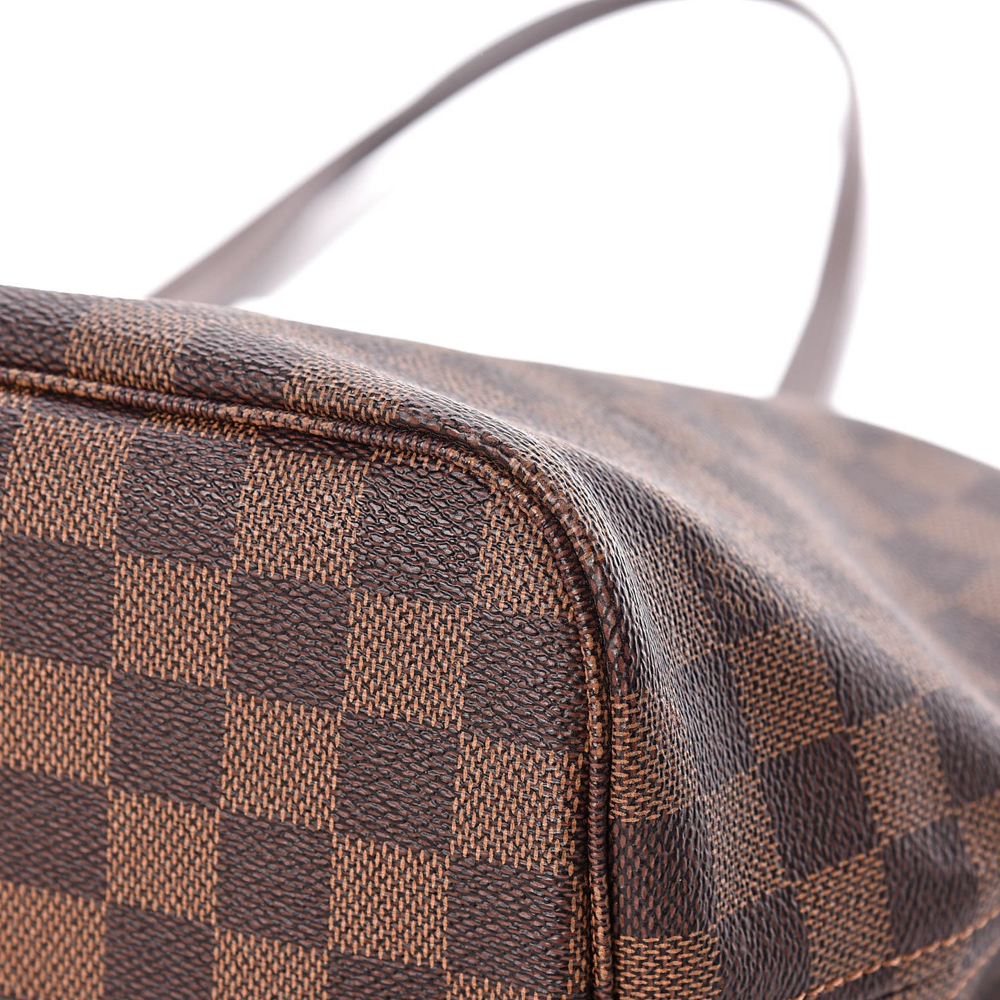 Damier Ebene Neo Neverfull MM Rose Ballerine