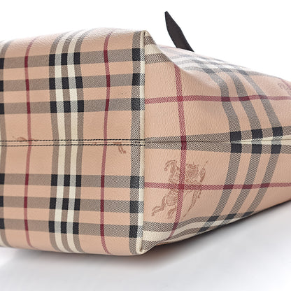 Burberry Haymarket Check Small Salisbury Tote Chocolate 6 of 10