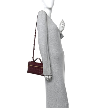 Bottega Veneta Nappa Intrecciato Bang Bang Vanity Case Barolo 2 of 14