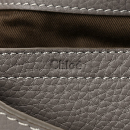 Chloe Calfskin Medium Marcie Round Crossbody Bag Cashmere Grey 6 of 11