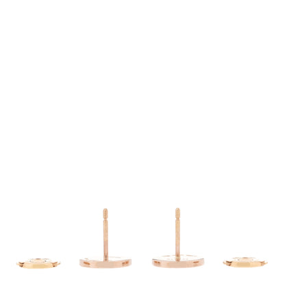 Bulgari 18K Rose Gold Mother of Pearl BVLGARI BVLGARI Stud Earrings 3 of 5