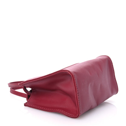 Telfar Vegan Leather Small Shopping Bag Oxblood 4 of 15