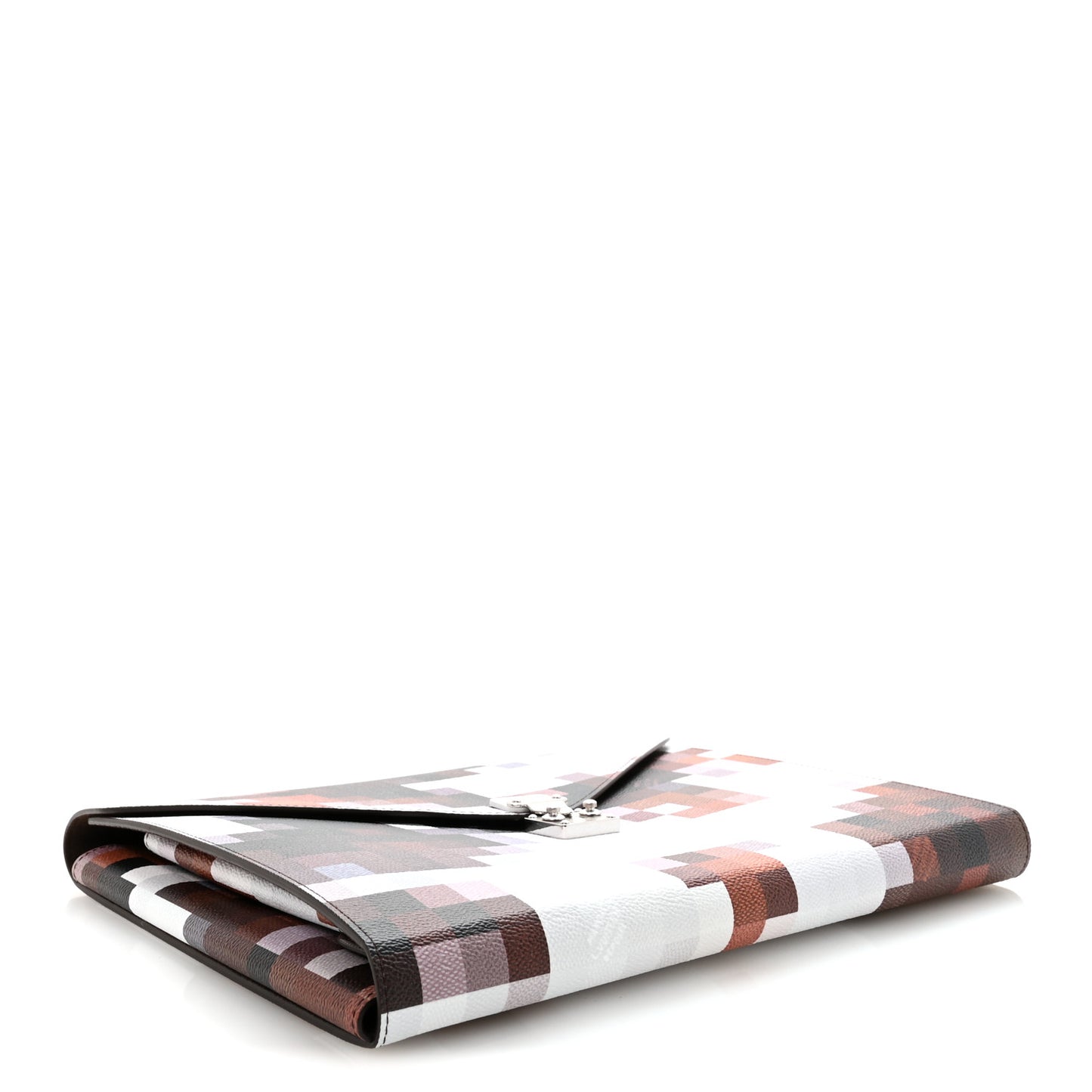 Calfskin Cowmooflage Mark Folder Brown