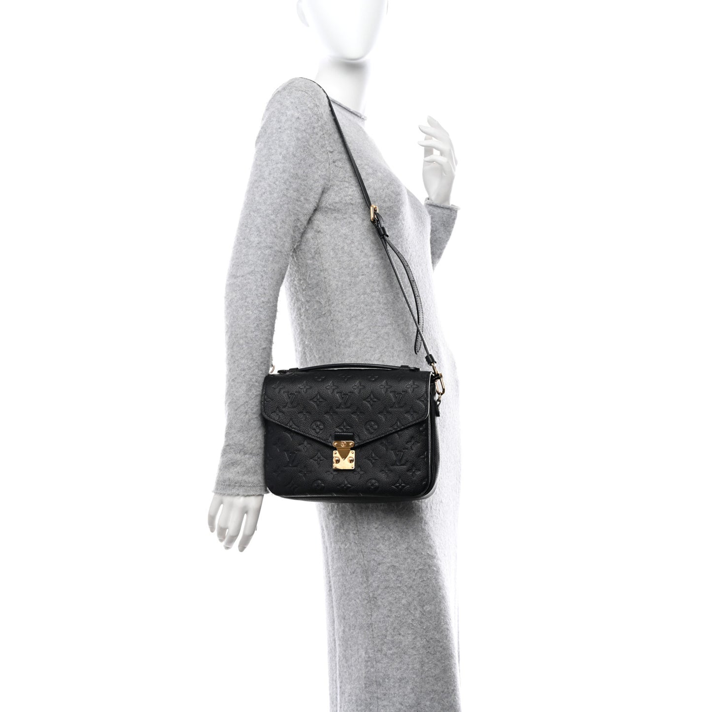 LOUIS VUITTON Empreinte Pochette Metis Black