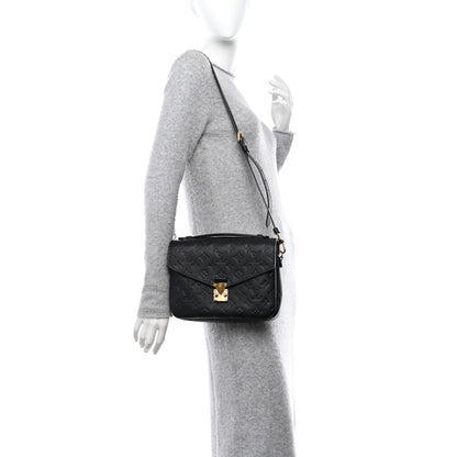 Louis Vuitton LOUIS VUITTON Empreinte Pochette Metis Black 2 of 10