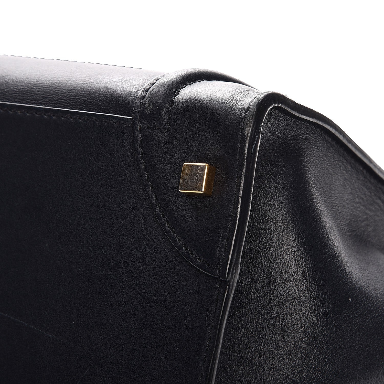 Celine Smooth Calfskin Mini Luggage Navy Blue 15 of 19