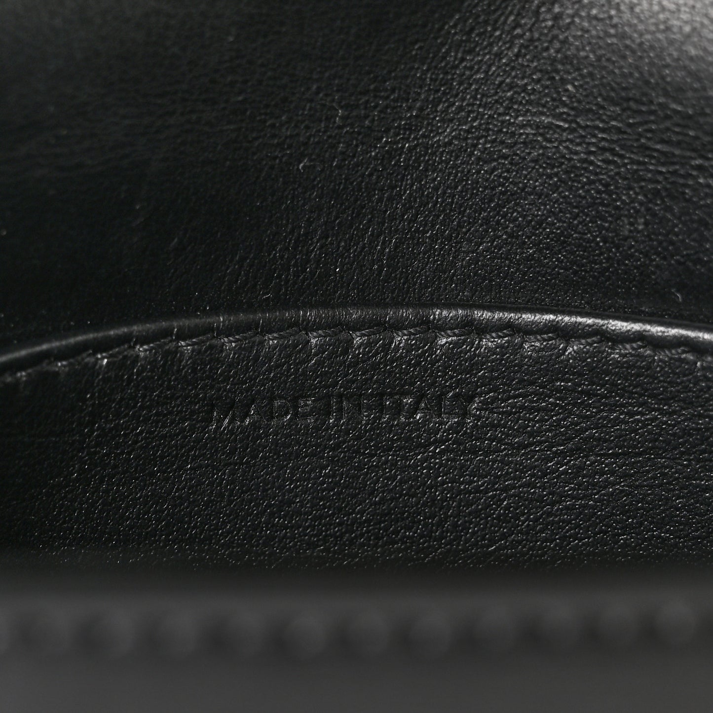 Shiny Calfskin Mini Claude Black