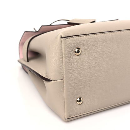 Louis Vuitton Soft Calfskin Lockme Ever MM Greige 7 of 9