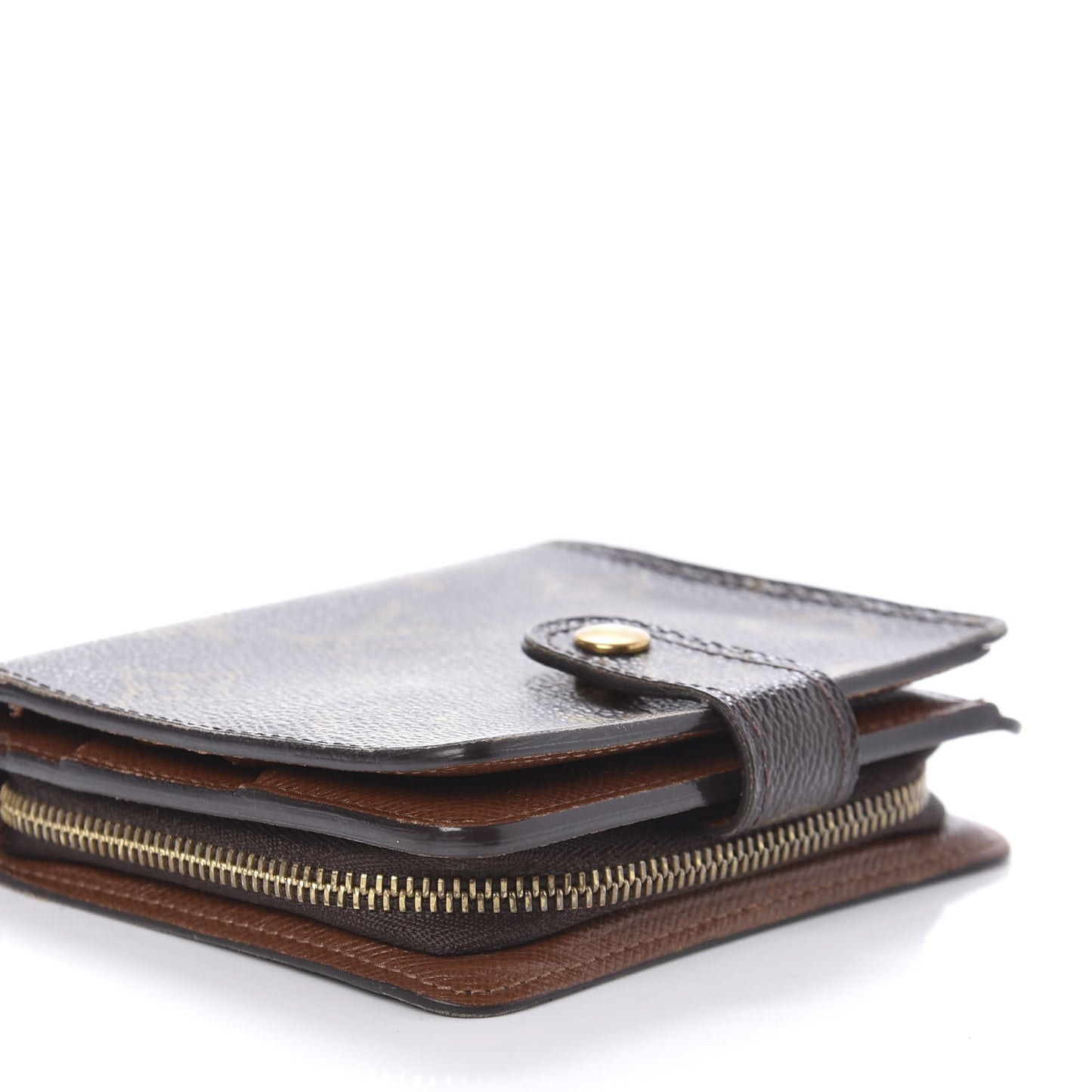 Monogram Compact Zippe Zipped Wallet