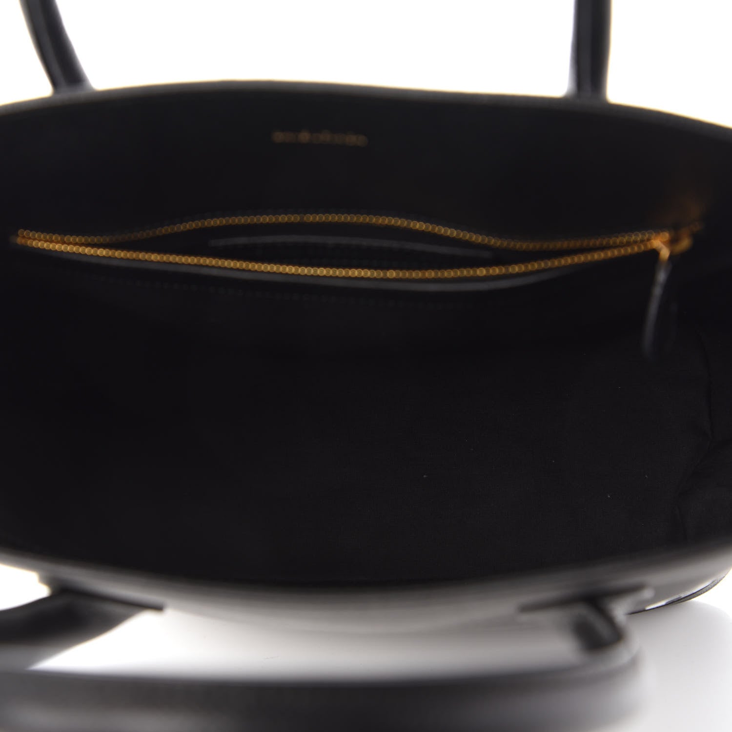 Balenciaga Grained Calfskin Ville Aj Tote Black 5 of 10