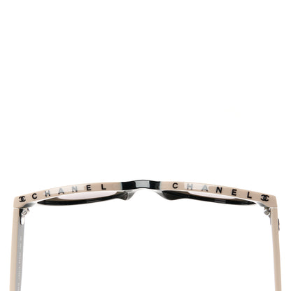 Chanel Acetate CC Butterfly Sunglasses 5414 Black Beige 8 of 9