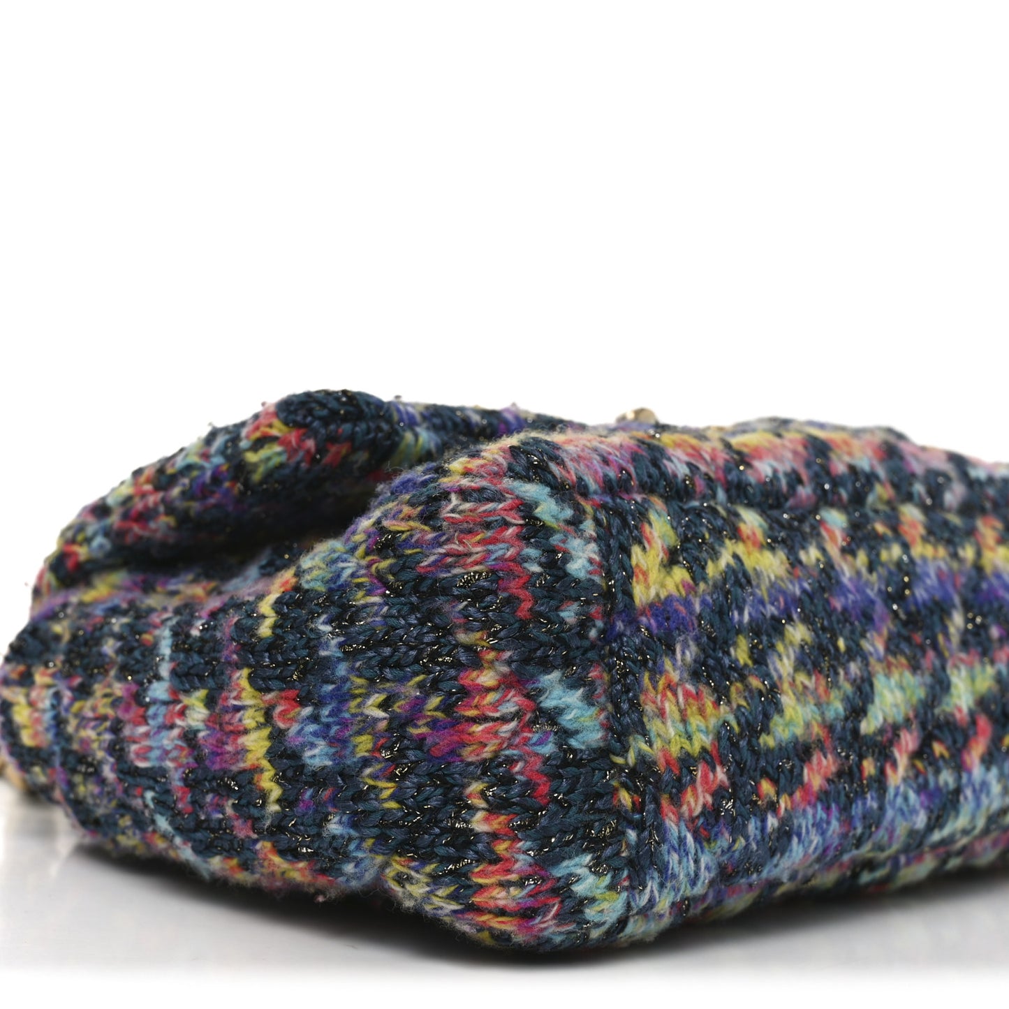 Tweed Quilted Medium Chanel 19 Flap Dark Multicolor