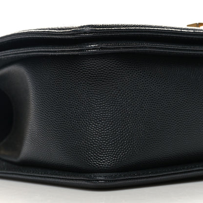 Chanel Caviar Quilted Medium Boy Flap Black 9 of 12