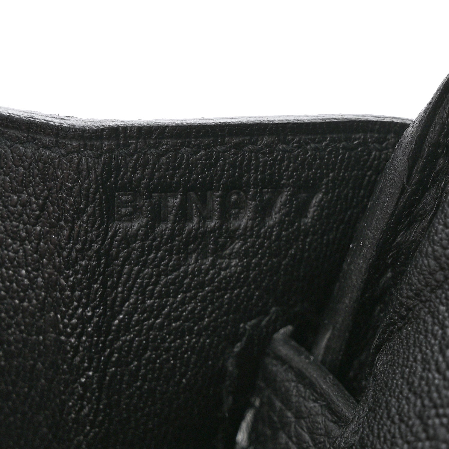 Hermes Togo Birkin 25 Black 7 of 11