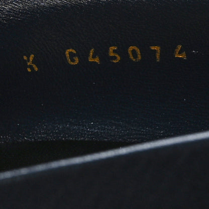 Chanel Calfskin Quilted CC Mocassin Loafers 39 Navy Blue 6 of 8