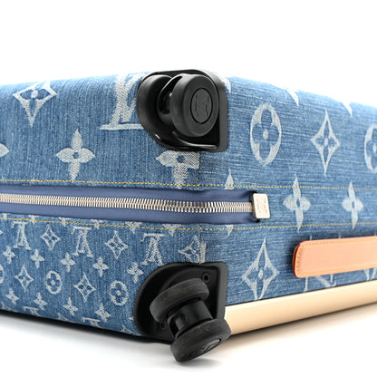 Louis Vuitton Monogram Denim Horizon 55 Blue 8 of 12