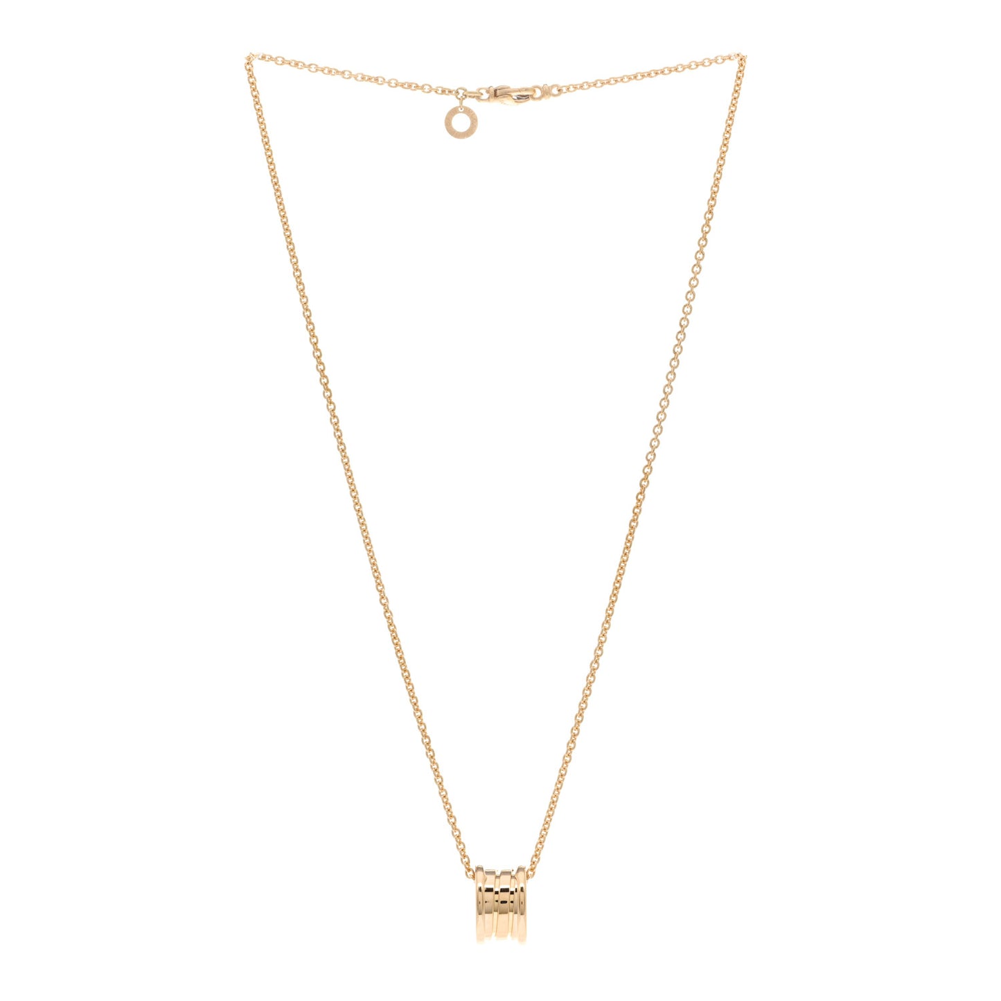18K Yellow Gold B.Zero1 Pendant Necklace