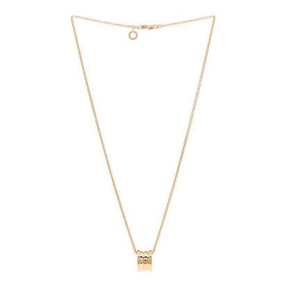 Bulgari 18K Yellow Gold B.Zero1 Pendant Necklace 3 of 4