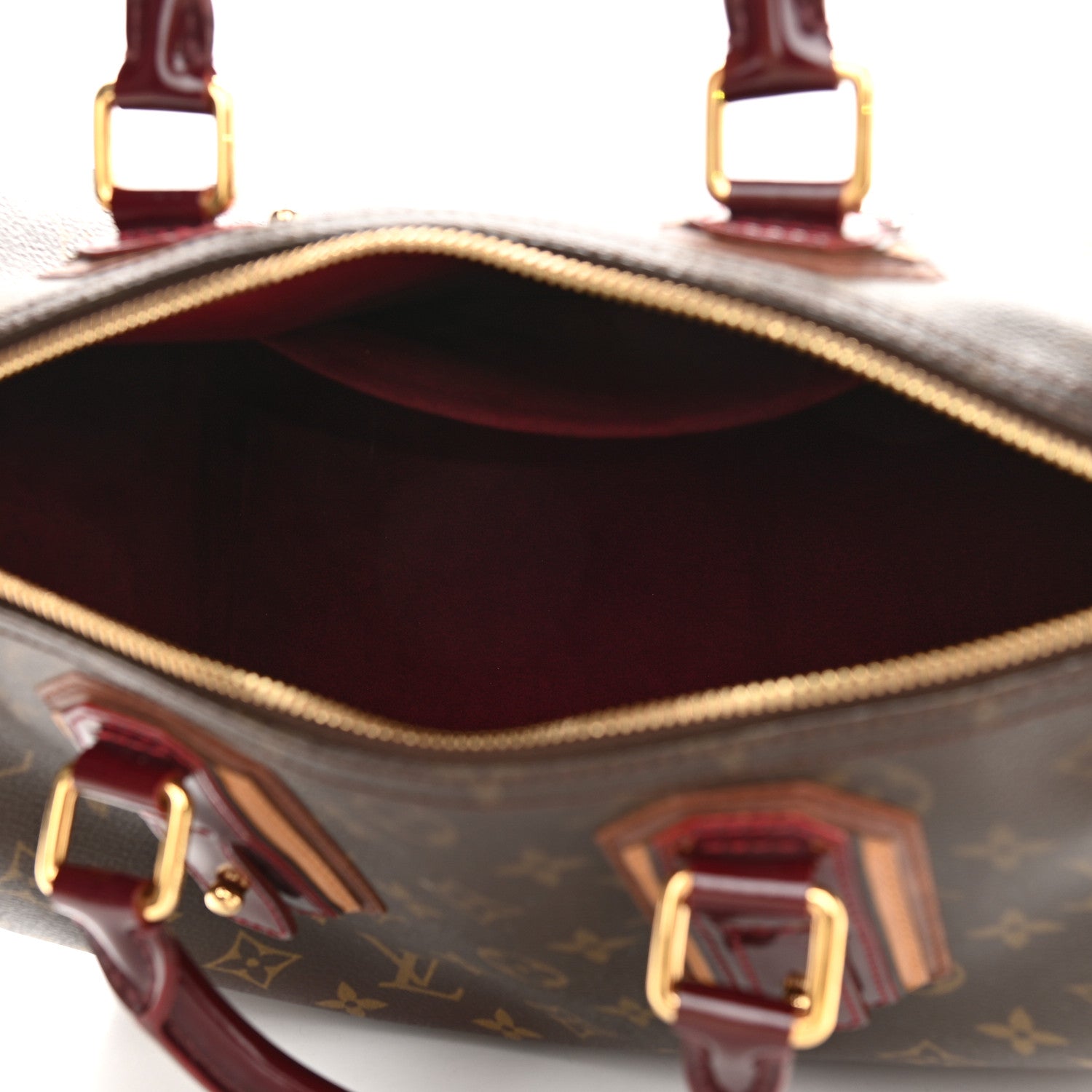 Louis Vuitton Monogram Mirage Speedy 30 Bordeaux 5 of 12