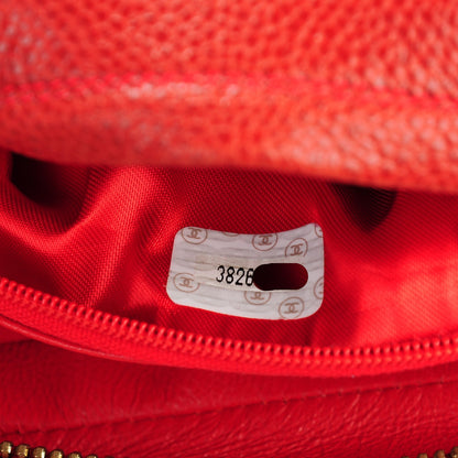 Chanel Caviar Quilted Camera Case Red 9 of 9