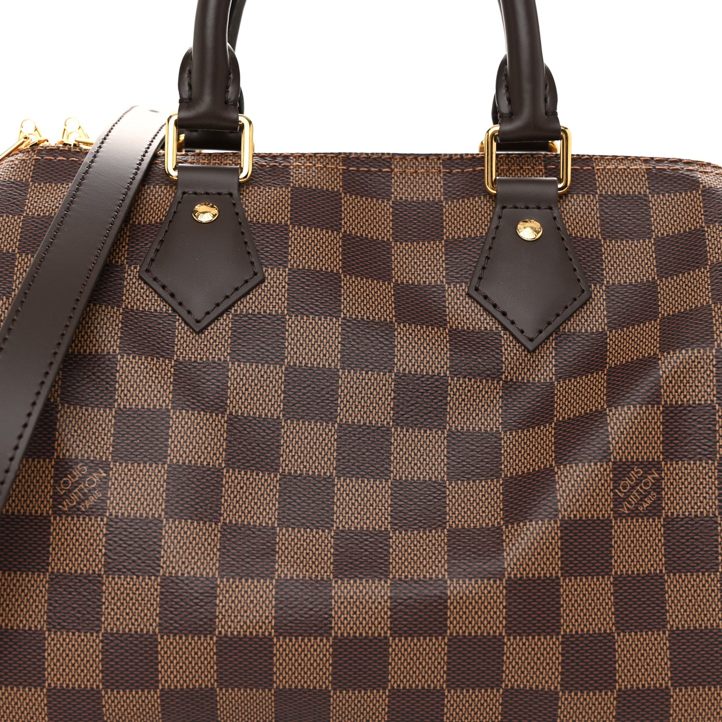 Damier Ebene Speedy Bandouliere 25