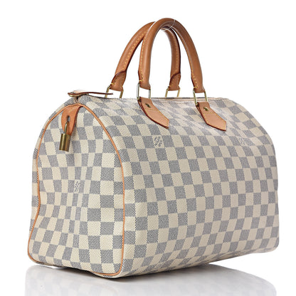 Louis Vuitton Damier Azur Speedy 30 3 of 15