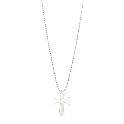 Chrome Hearts Metal Silicone Silichrome Cross Pendant Necklace Clear 1 of 7