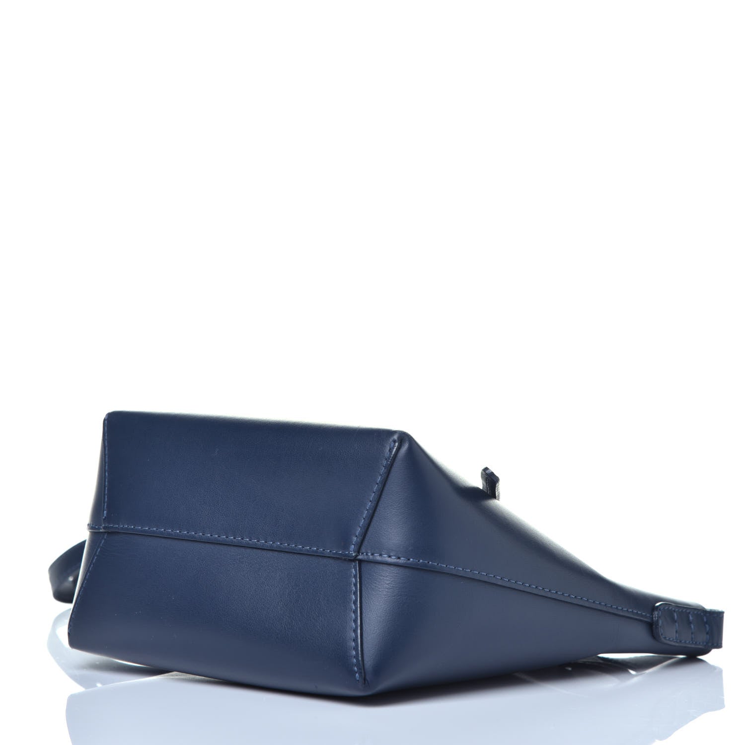 Mansur Gavriel Calfskin Mini Bucket Bag Blue 9 of 9