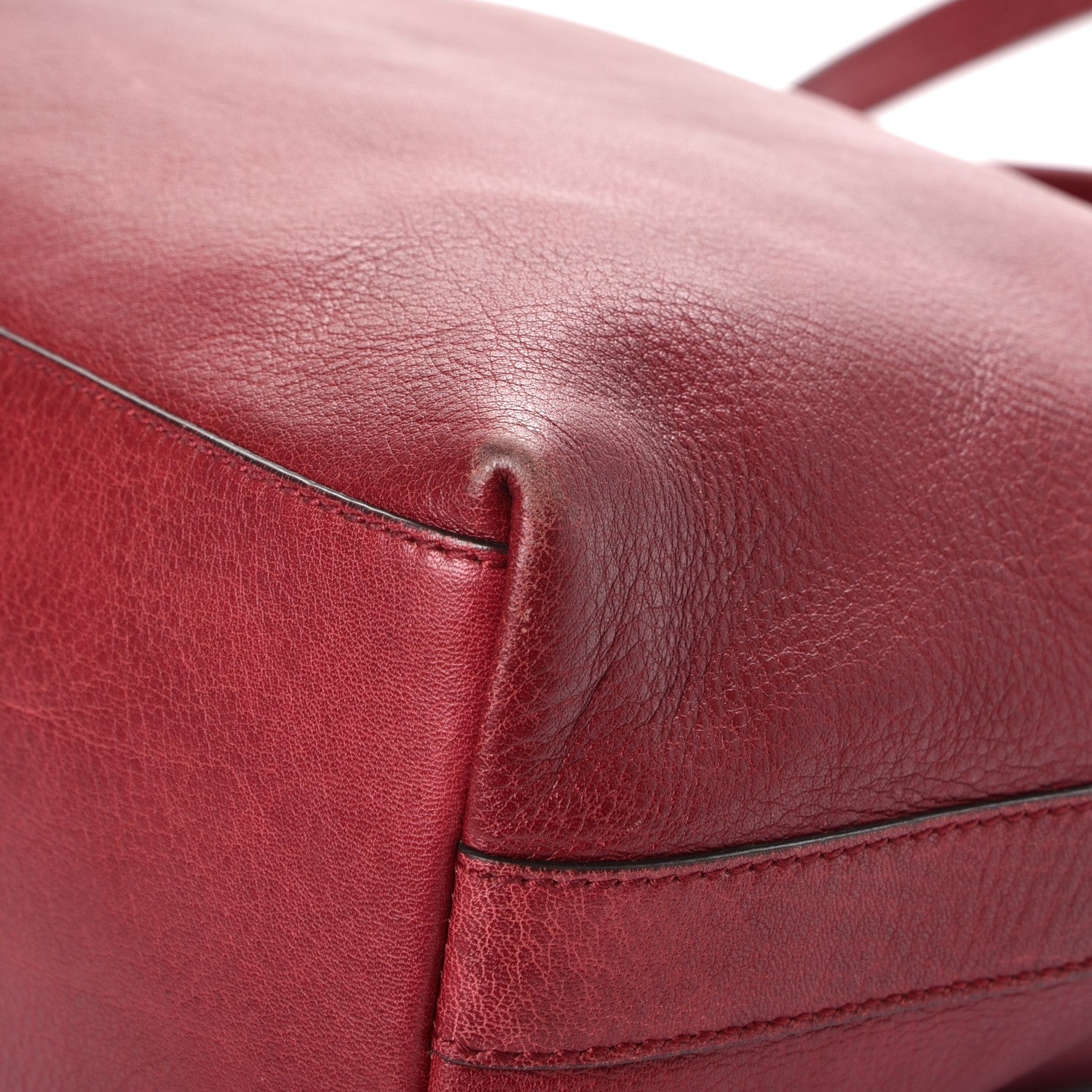 Gucci Pebbled Calfskin Small Miss GG Hobo Red 12 of 12