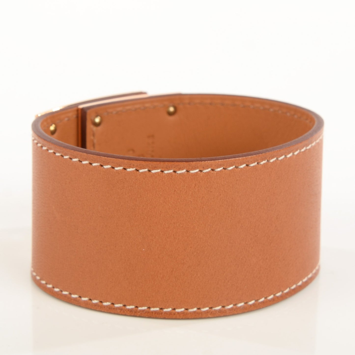 Natural Barenia Kelly Dog Cuff