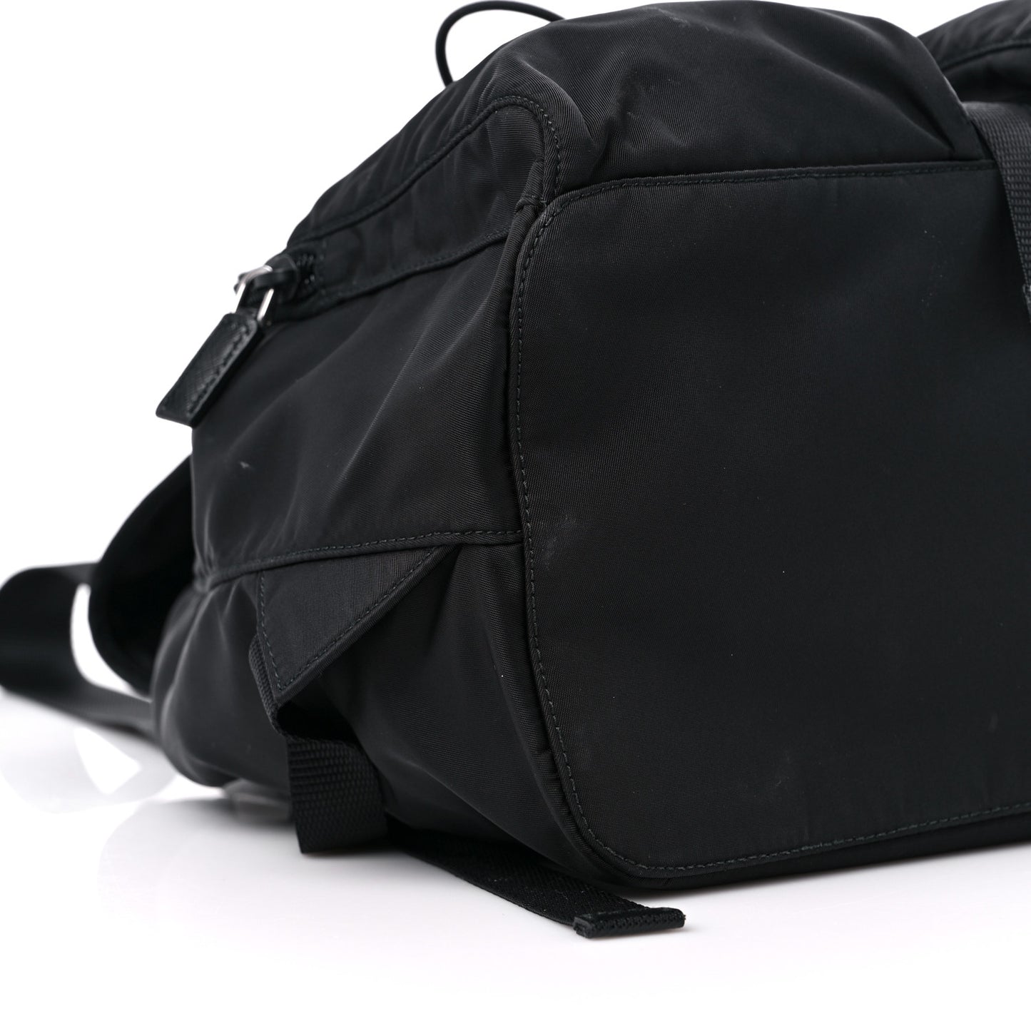 Tessuto Nylon Saffiano Vela Backpack Black