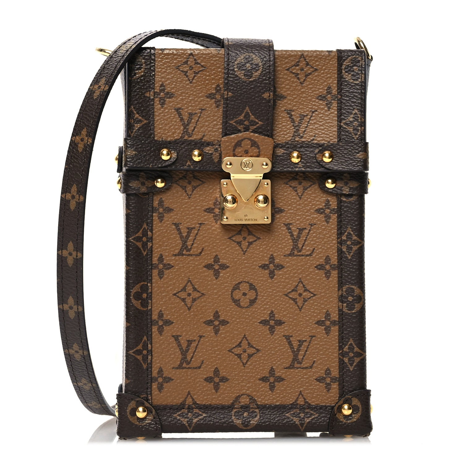 Louis Vuitton Reverse Monogram Pochette Trunk Verticale 1 of 11