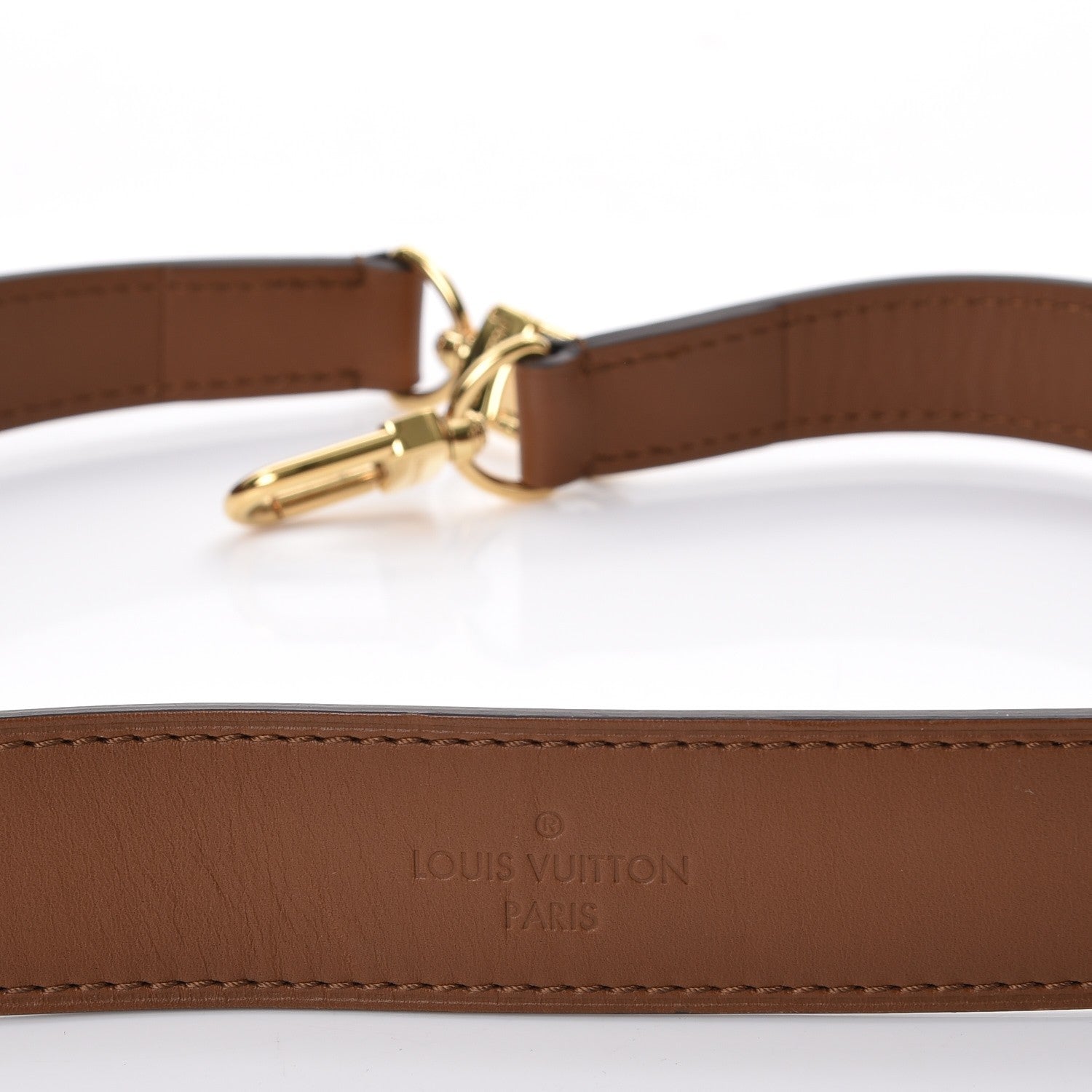 Louis Vuitton Calfskin Belmont Shoulder Strap 5 of 6