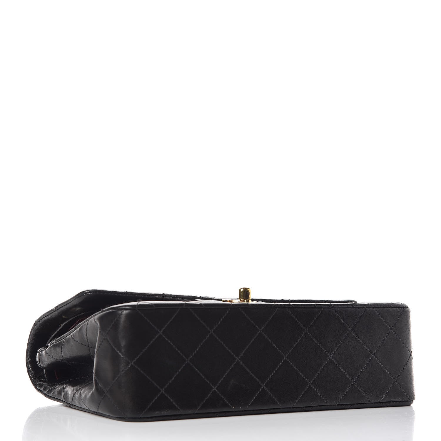 Chanel Lambskin Quilted Small Double Flap Black 4 of 9