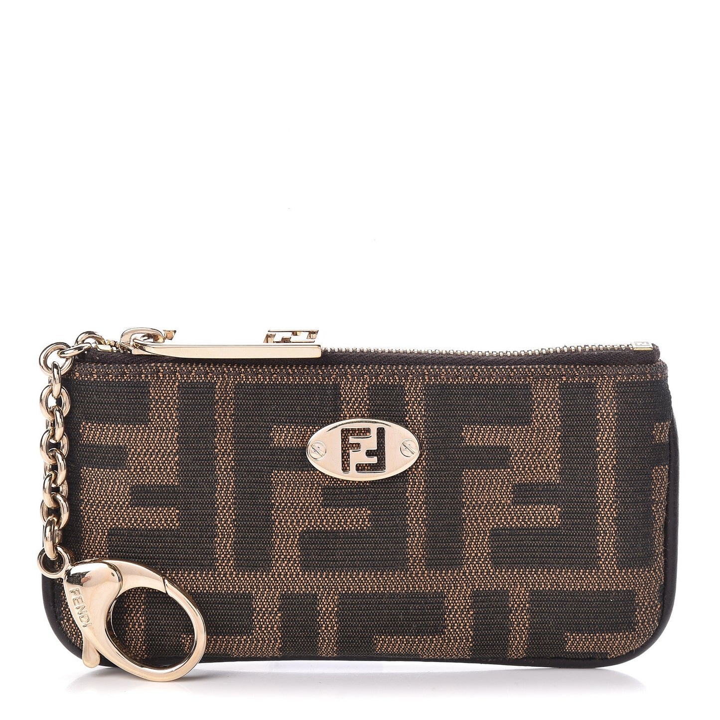 Zucca Coin Pouch Key Case Tobacco