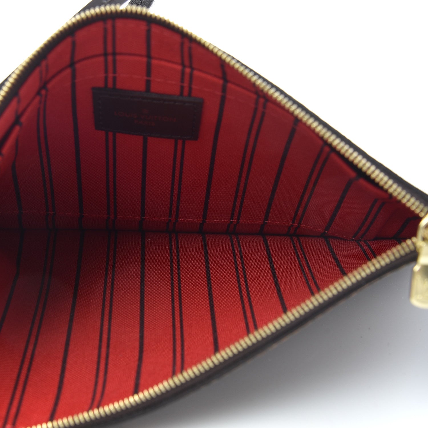 Louis Vuitton Damier Ebene Neverfull MM GM Pochette 5 of 6