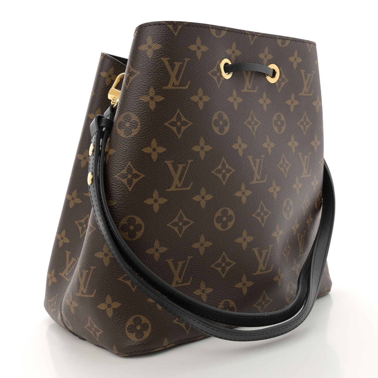 Louis Vuitton Monogram Neonoe MM Black 3 of 9