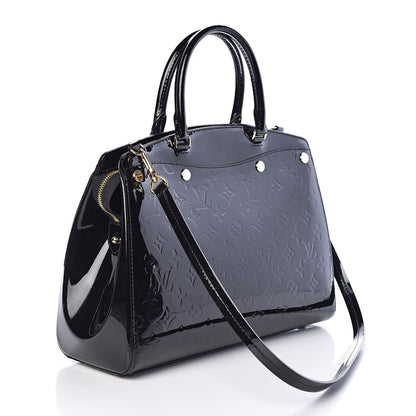 Louis Vuitton Vernis Brea MM Black 3 of 8