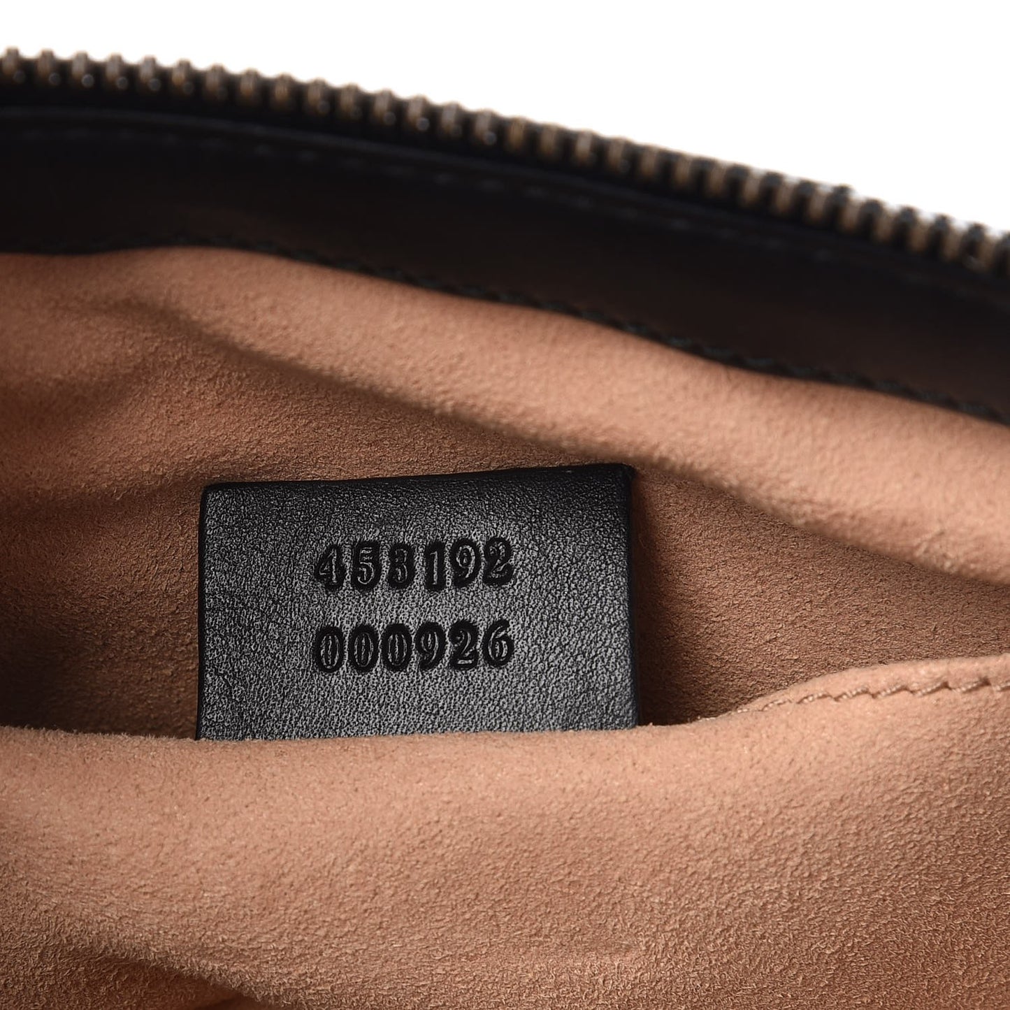 Calfskin Matelasse GG Marmont Double Zip Chain Bag Black