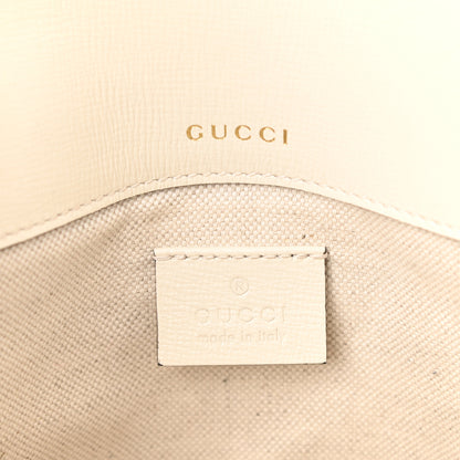 Gucci Azalea Calfskin Web Mini Horsebit 1955 Shoulder Bag Mystic White 6 of 11