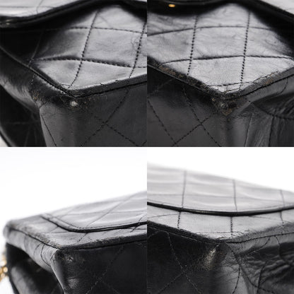 Chanel Lambskin Quilted Mini Square Flap Black 7 of 11