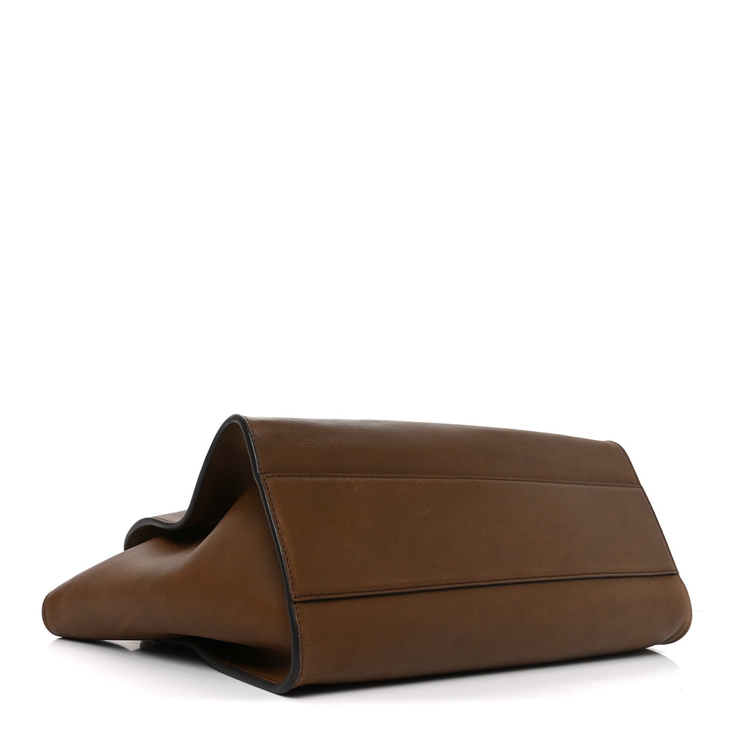 Polished Saddle Calfskin Marlo 14 Muschio